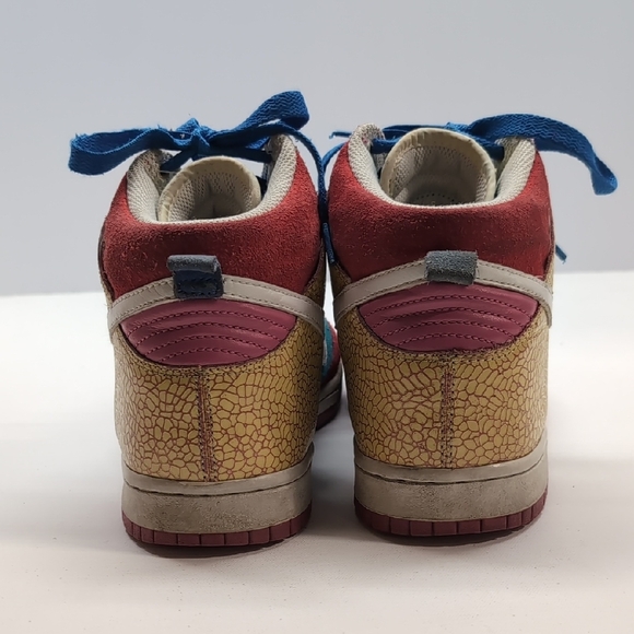 Nike SB Dunk High Multicolor Womens Size 10.5 What The Dunk Inspired Rare - Picture 7 of 10